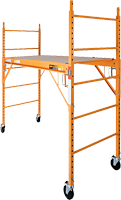 6 Feet (ft), 1000 Pound (lb) Weight, Metaltech Baker Scaffoldings